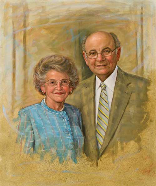 Portrait of Abraham and Rose Luski