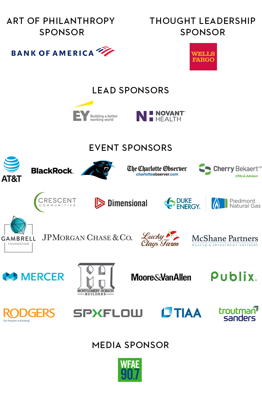 sponsors