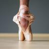 ballet dancer on pointe