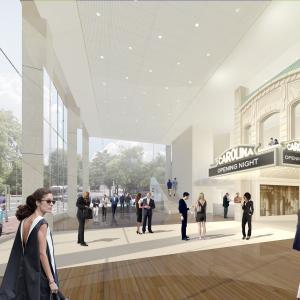 Carolina Theatre Interior Architectural Rendering