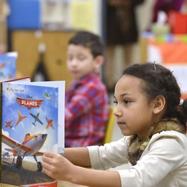 Children reading is an example of a popular RCCL program