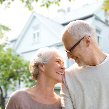 Retired couple