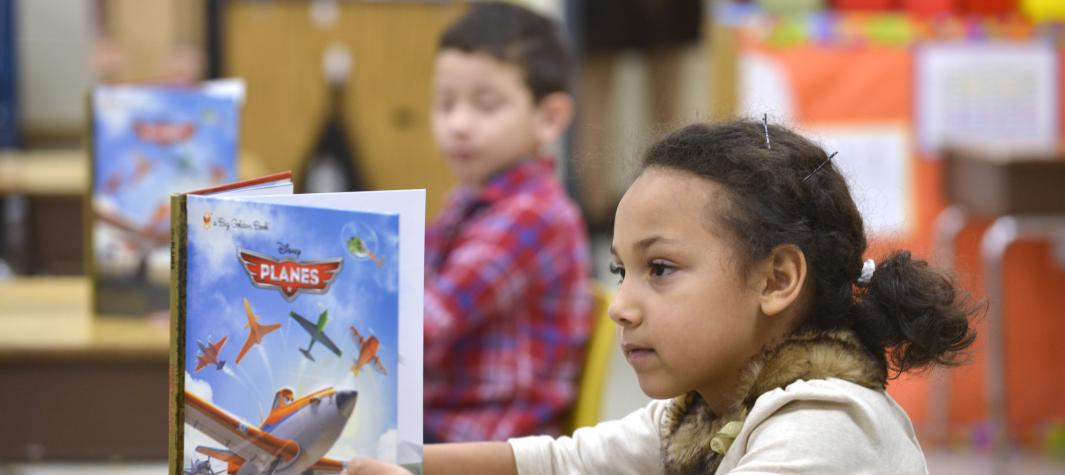 Children reading books -- Read Charlotte is a popular RCCL initiative