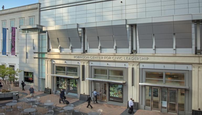 Robinson Center Building Signage